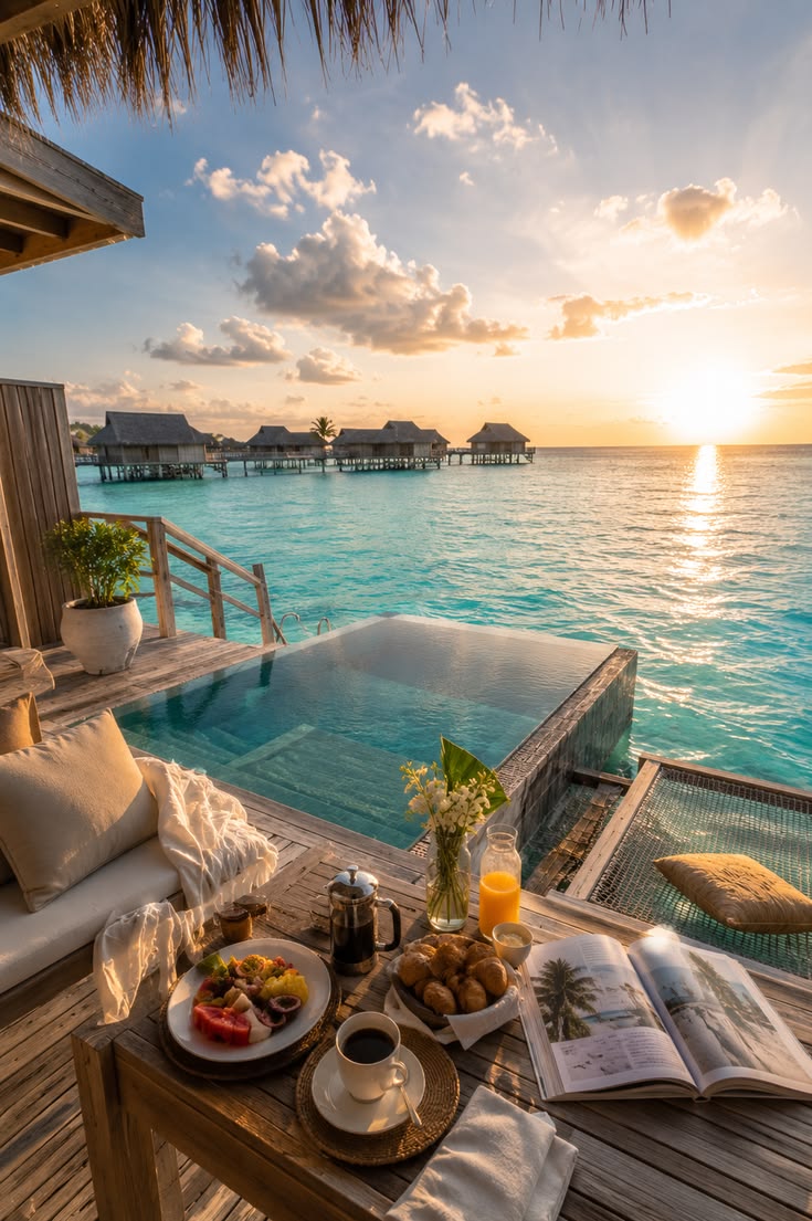 Sunrise Pool Water Villa & Dolphin Cruise